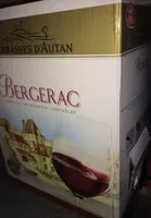 Quantité de sucre dans Bergerac rouge A.O.C. - Bag-in-Box®