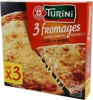 入っている砂糖の量 Pizza 3 fromages