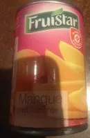 含糖量 Mangues demi fruit au sirop