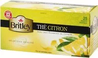 Amount of sugar in Thé noir aromatisé citron x 25 sachets