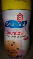 Количество сахара в Edulcorant sucralose en poudre