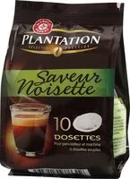 含糖量 Saveur noisette Plantation 10 dosettes