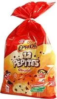 Zuckermenge drin Briochettes pépites de chocolat x 12