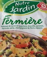 Zuckermenge drin Poêlée fermière Notre jardin
