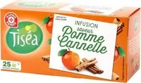 Sokerin määrä sisällä Infusion saveur pomme cannelle