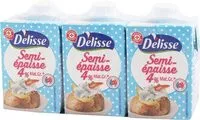 Quantité de sucre dans Semi-épaisse 4% Mat.Gr.