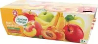 Количество сахара в Assortiment de compotes multi variétés 16 x 100 g