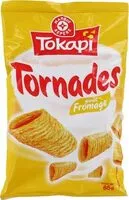 含糖量 Snacks soufflés tornades goût fromage