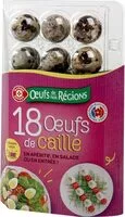 Количество сахара в Oeufs de caille x 18
