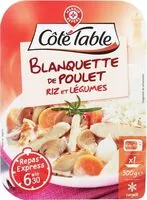 Blanquette de poulet et riz