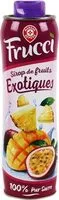 Jumlah gula yang masuk Sirop de fruits exotiques
