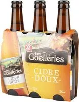 Sokerin määrä sisällä Cidre doux 2%
