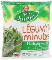 Amount of sugar in Haricots verts extra fins cuits