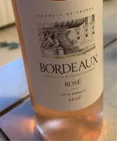 Zuckermenge drin Bordeaux rosé A.O.C. 2017