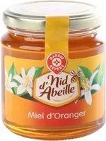 Quantité de sucre dans Miel fleur d'oranger