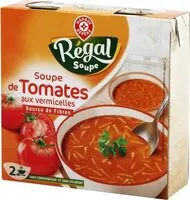 入っている砂糖の量 Soupe de tomates et vermicelles
