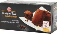 Suhkru kogus sees Mini brownie chocolat ss gluten x8