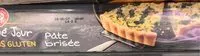 Suhkru kogus sees Pâte Brisée Sans Gluten