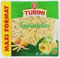 Quantité de sucre dans Tagliatelles