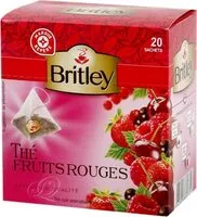 Suhkru kogus sees Thé noir fruits rouges x 20 sachets