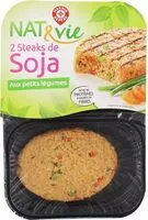 İçindeki şeker miktarı Steak de soja Nat & vie