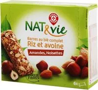 İçindeki şeker miktarı Barres céréales au blé complet amandes et noisettes x 6