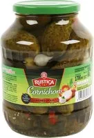 Sokerin määrä sisällä Cornichons Aigre doux