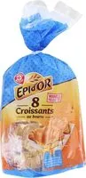 İçindeki şeker miktarı Croissants pur beurre x 8