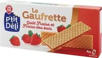 含糖量 La gaufrette gout fraise