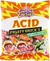 Suhkru kogus sees Fruity brick's Acid