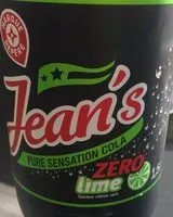 Quantité de sucre dans Cola zero lime