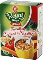 入っている砂糖の量 Bouillon à la chinoise et nouilles