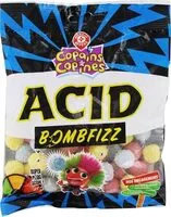 Suhkru kogus sees Météorites bombfizz