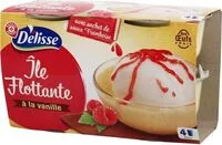 Quantité de sucre dans Iles flottantes nappage framboise