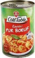 Suhkru kogus sees Ravioli pur boeuf