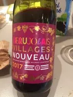 Cantidad de azúcar en Beaujolais villages nouveau A.O.C. 2017