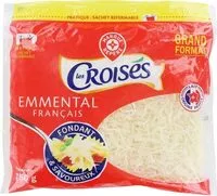 Jumlah gula yang masuk Emmental Français râpé
