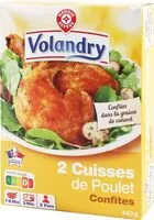 चीनी की मात्रा Cuisses de poulet confits x2