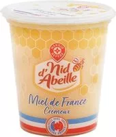 Quantité de sucre dans Miel cremeux de france