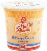 Quantité de sucre dans Miel crémeux de France