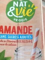 Sucre et nutriments contenus dans Marque repere nat vie