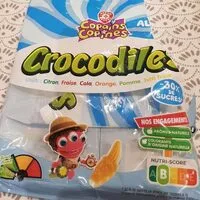 Suhkru kogus sees Bonbon crocodile