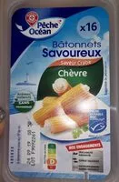 Quantité de sucre dans Bâtonnets savoureux saveur chèvre