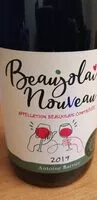 Cantidad de azúcar en Beaujolais nouveau