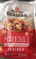 İçindeki şeker miktarı Muesli fraises
