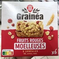 चीनी की मात्रा Fruits rouges moelleuses 3 céréales