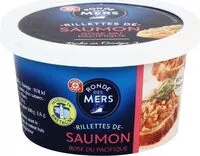 चीनी की मात्रा Rillettes de saumon