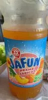入っている砂糖の量 Jafun peche abricot
