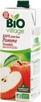 चीनी की मात्रा 100% pur jus de pomme trouble