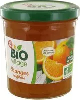 चीनी की मात्रा Bio village - Confiture oranges